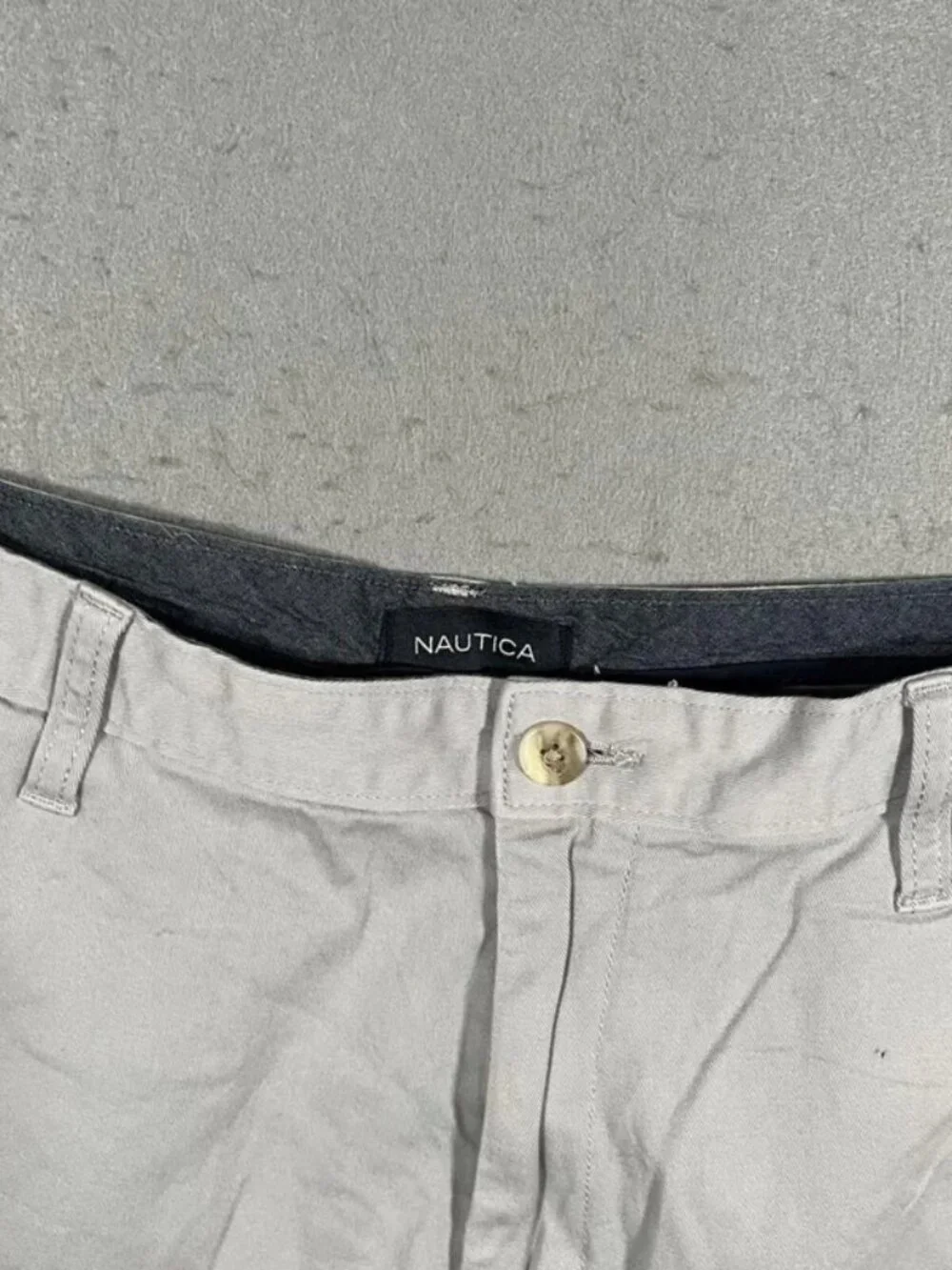 Nautica Light Blue Chino Shorts Vintage Preppy W35 I8